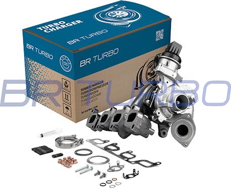 BR Turbo 54399880136RSM - Turbocompresseur, suralimentation cwaw.fr