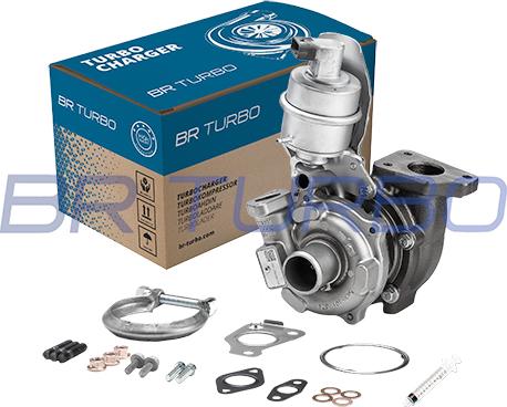 BR Turbo 54359880027RSM - Turbocompresseur, suralimentation cwaw.fr