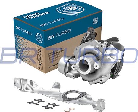 BR Turbo 54389880006RSG - Turbocompresseur, suralimentation cwaw.fr