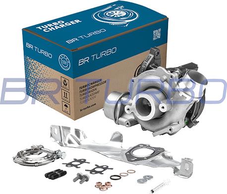 BR Turbo 54389880006RSM - Turbocompresseur, suralimentation cwaw.fr