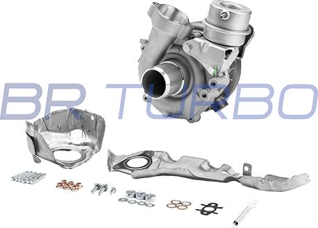 BR Turbo 54389880017RSM - Turbocompresseur, suralimentation cwaw.fr