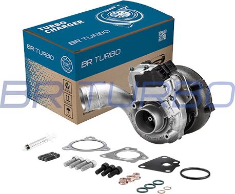 BR Turbo 53049880054RSM - Turbocompresseur, suralimentation cwaw.fr