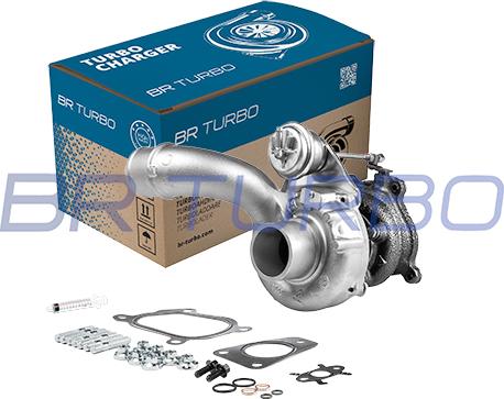 BR Turbo 53039880055RSM - Turbocompresseur, suralimentation cwaw.fr