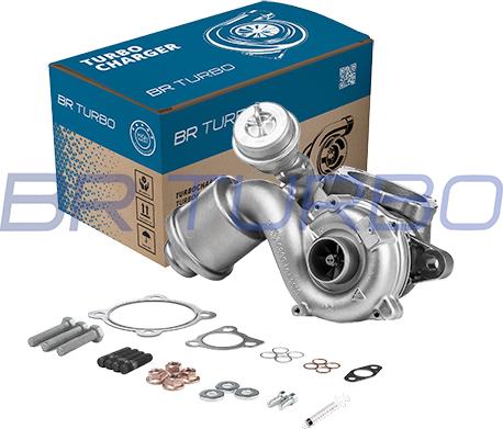 BR Turbo 53039880052RSM - Turbocompresseur, suralimentation cwaw.fr