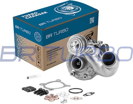 BR Turbo 53039880017RSM - Turbocompresseur, suralimentation cwaw.fr