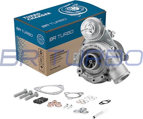 BR Turbo 53039880025RSM - Turbocompresseur, suralimentation cwaw.fr