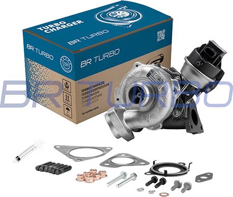 BR Turbo 53039880190RSM - Turbocompresseur, suralimentation cwaw.fr