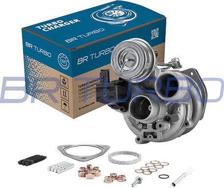 BR Turbo 53039880163RSM - Turbocompresseur, suralimentation cwaw.fr