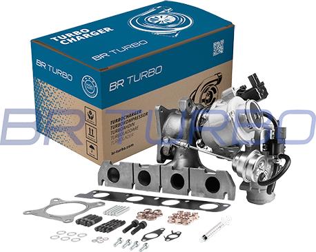 BR Turbo 53039880105RSM - Turbocompresseur, suralimentation cwaw.fr