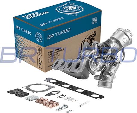 BR Turbo 53039880106RSM - Turbocompresseur, suralimentation cwaw.fr