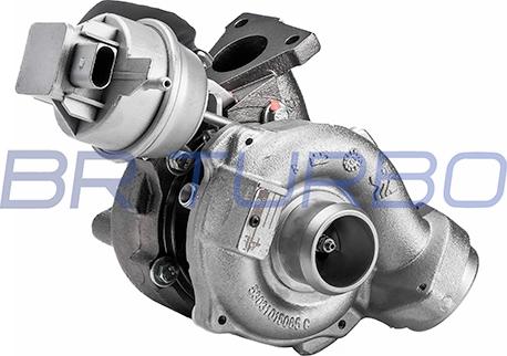 BR Turbo 53039880189RSM - Turbocompresseur, suralimentation cwaw.fr