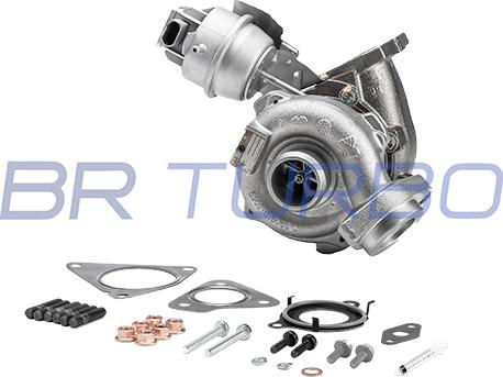 BR Turbo 53039880189RSM - Turbocompresseur, suralimentation cwaw.fr