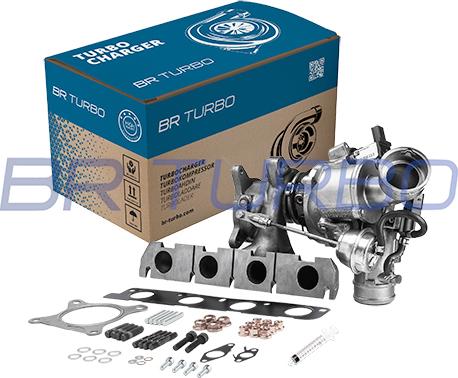 BR Turbo 53039880136RSM - Turbocompresseur, suralimentation cwaw.fr