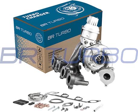 BR Turbo 53039880207RSM - Turbocompresseur, suralimentation cwaw.fr