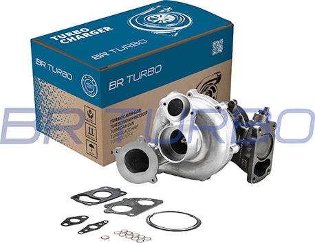 BR Turbo 53269880004RSG - Turbocompresseur, suralimentation cwaw.fr