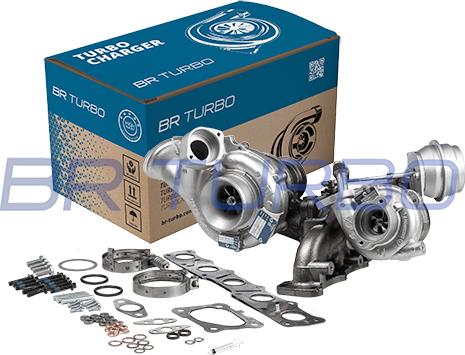 BR Turbo 10009980164RSM - Turbocompresseur, suralimentation cwaw.fr