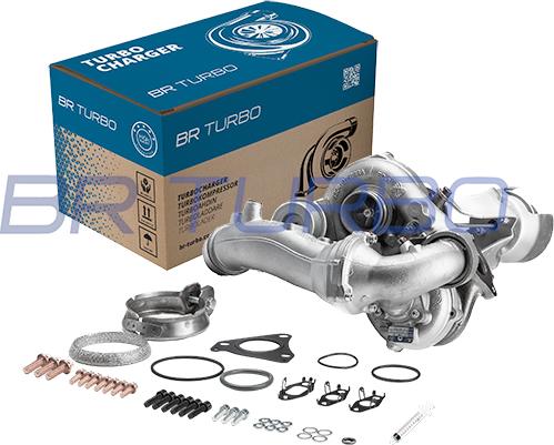 BR Turbo 10009880074RSBM - Turbocompresseur, suralimentation cwaw.fr