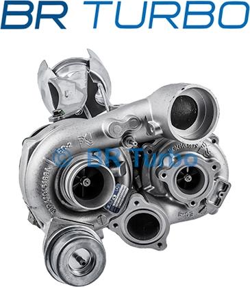 BR Turbo 10009880074RSB - Turbocompresseur, suralimentation cwaw.fr