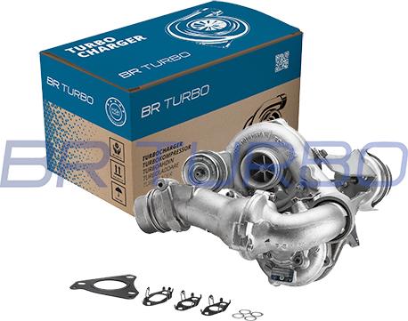 BR Turbo 10009880074RSG - Turbocompresseur, suralimentation cwaw.fr