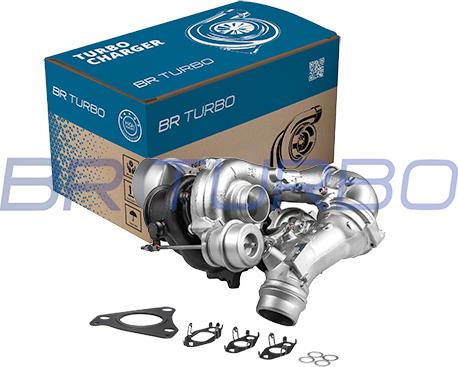 BR Turbo 10009880076RSG - Turbocompresseur, suralimentation cwaw.fr