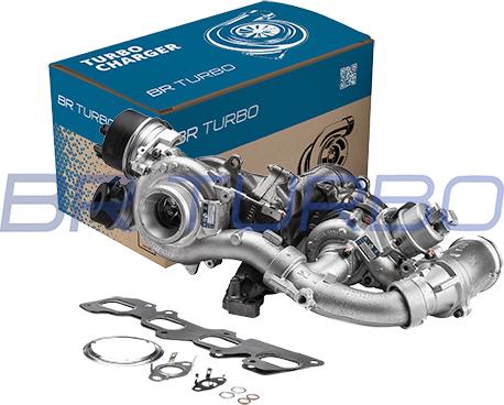 BR Turbo 10009880286RSG - Turbocompresseur, suralimentation cwaw.fr