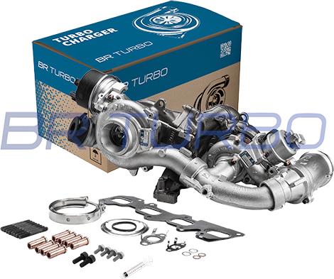 BR Turbo 10009880286RSM - Turbocompresseur, suralimentation cwaw.fr