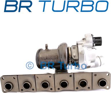 BR Turbo 18539880005RS - Turbocompresseur, suralimentation cwaw.fr