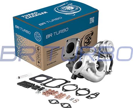 BR Turbo 17201-17040RSM - Turbocompresseur, suralimentation cwaw.fr