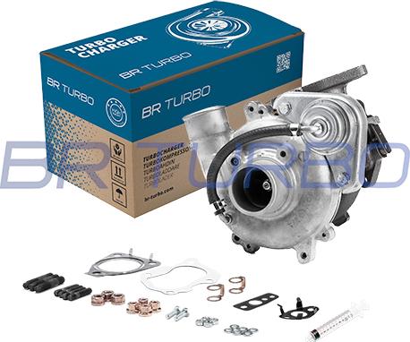 BR Turbo 17201-30141RSM - Turbocompresseur, suralimentation cwaw.fr