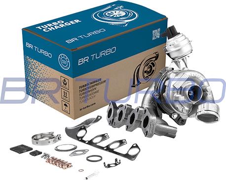 BR Turbo 757042-5001RSM - Turbocompresseur, suralimentation cwaw.fr