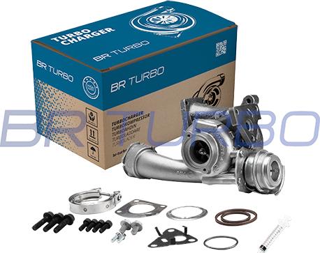 BR Turbo 729325-5001RSM - Turbocompresseur, suralimentation cwaw.fr