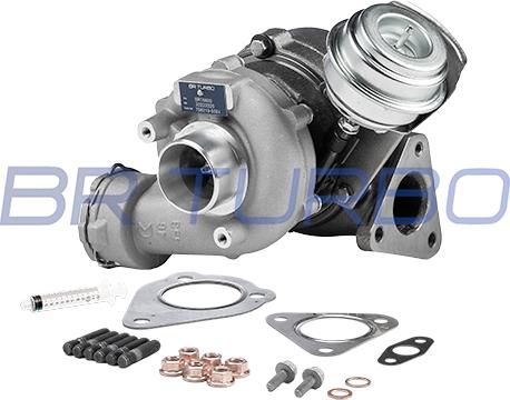 BR Turbo BRT6600M - Turbocompresseur, suralimentation cwaw.fr