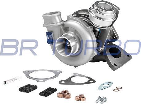 BR Turbo BRTX4041M - Turbocompresseur, suralimentation cwaw.fr