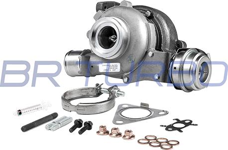 BR Turbo BRTX4051M - Turbocompresseur, suralimentation cwaw.fr