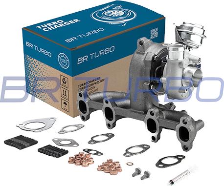 BR Turbo BRTX4032M - Turbocompresseur, suralimentation cwaw.fr