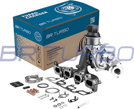 BR Turbo BRTX6860M - Turbocompresseur, suralimentation cwaw.fr