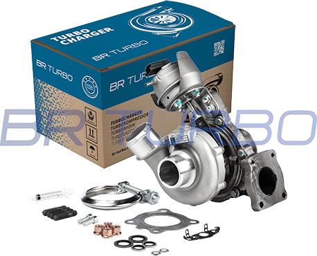 BR Turbo BRTX6861M - Turbocompresseur, suralimentation cwaw.fr