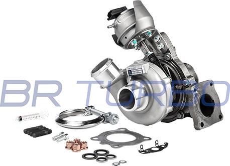 BR Turbo BRTX6861M - Turbocompresseur, suralimentation cwaw.fr