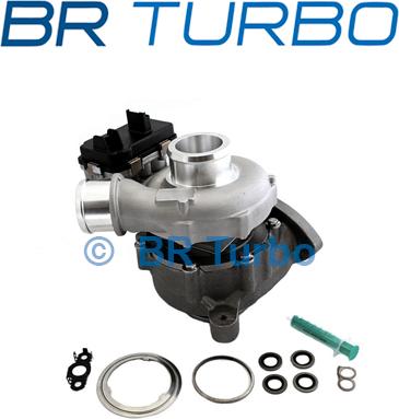 BR Turbo BRTX6380 - Turbocompresseur, suralimentation cwaw.fr