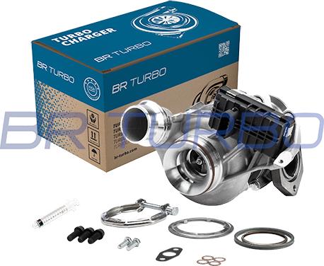 BR Turbo BRTX6381M - Turbocompresseur, suralimentation cwaw.fr