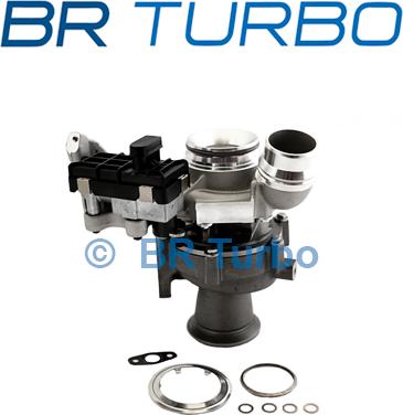 BR Turbo BRTX6381 - Turbocompresseur, suralimentation cwaw.fr