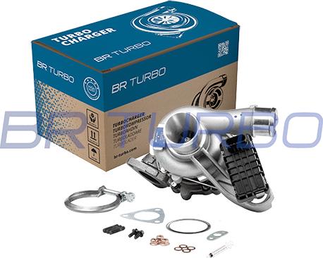 BR Turbo BRTX6376M - Turbocompresseur, suralimentation cwaw.fr