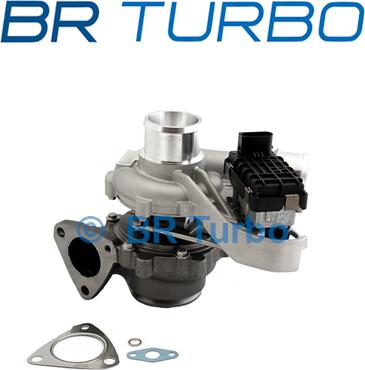 BR Turbo BRTX6376 - Turbocompresseur, suralimentation cwaw.fr