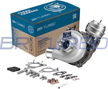 BR Turbo BRTX6372M - Turbocompresseur, suralimentation cwaw.fr