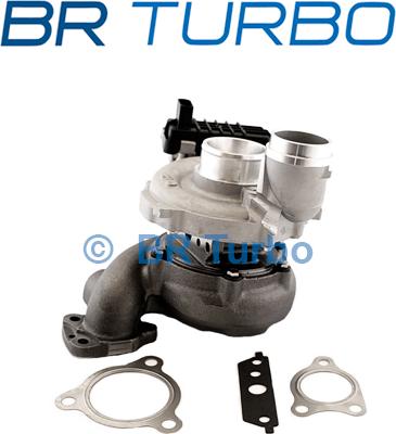 BR Turbo BRTX3557 - Turbocompresseur, suralimentation cwaw.fr