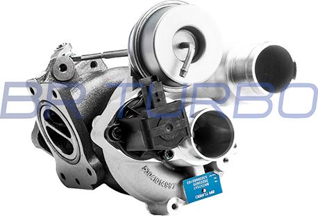 BR Turbo BRTX7547M - Turbocompresseur, suralimentation cwaw.fr