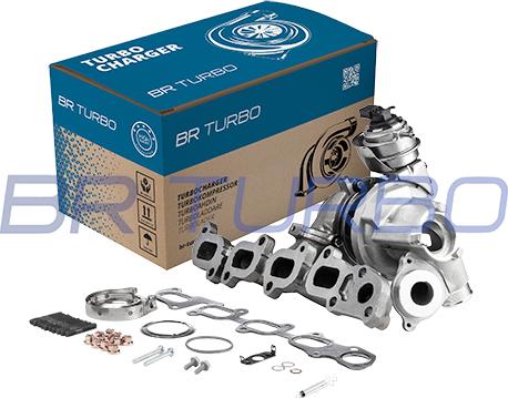 BR Turbo BRTX7554M - Turbocompresseur, suralimentation cwaw.fr