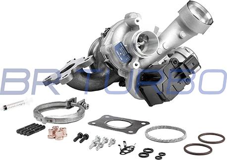 BR Turbo BRTX7667M - Turbocompresseur, suralimentation cwaw.fr