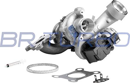 BR Turbo BRTX7667 - Turbocompresseur, suralimentation cwaw.fr