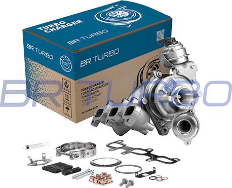 BR Turbo BRTX7870M - Turbocompresseur, suralimentation cwaw.fr